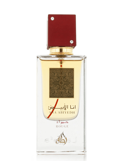 Lattafa Ana Abiyedh Rouge Eau de Parfum Unisex 60ml - Arte Del Makeup