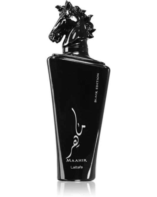 Lattafa Maahir Black Edition Eau de Parfum Unisex 100ml - Arte Del Makeup