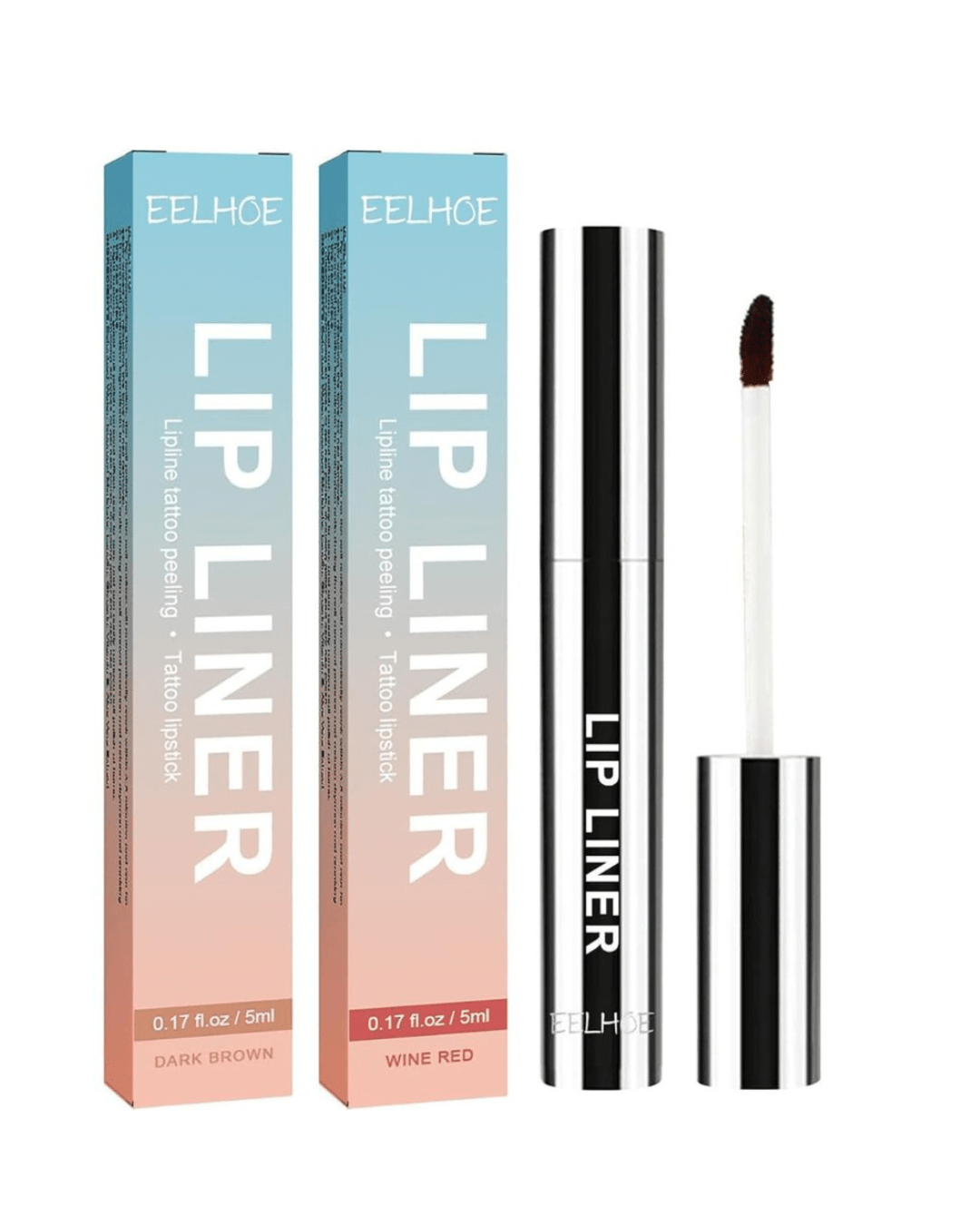 Lip Liner Peel Off Lip Tattoo Lip Stain Lunga Durata - 2pz - Arte Del Makeup