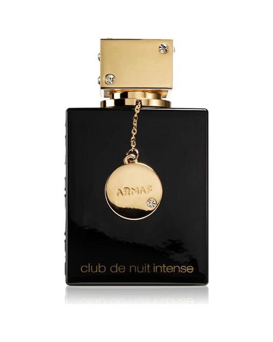 Flacone Armaf Club de Nuit Intense Woman 105 ml nero con ciondolo Armaf dorato
