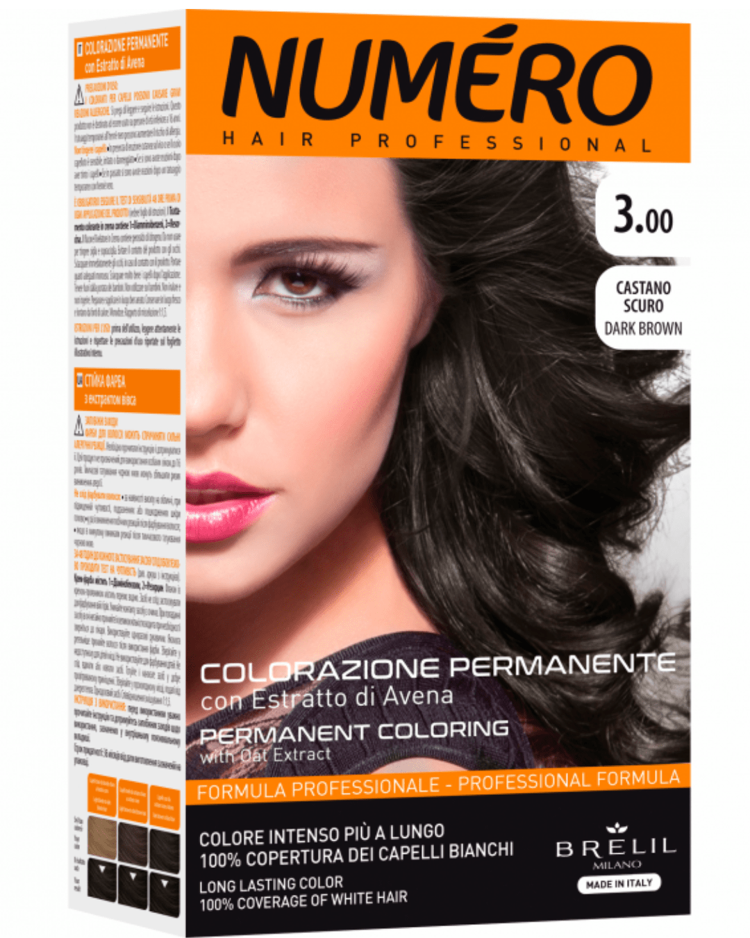 Brelil Professional – Tinta per Capelli 3.00 Dark Brown 140 ml - Arte Del Makeup