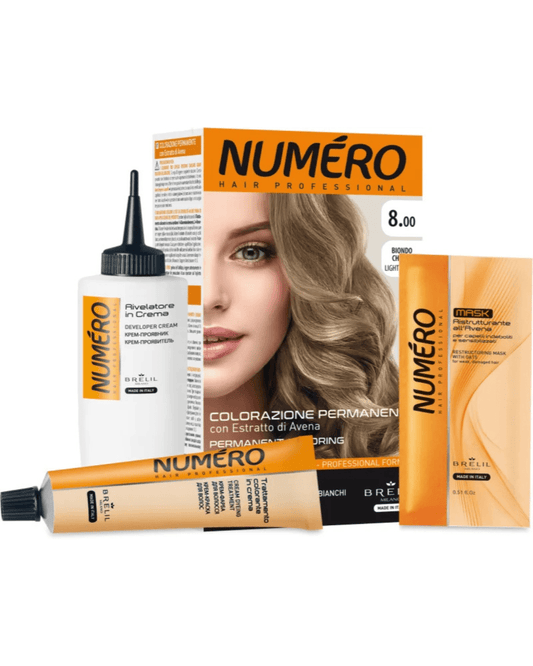 Brelil Professional – Tinta per Capelli 8.00 Light Blonde (140 ml) - Arte Del Makeup