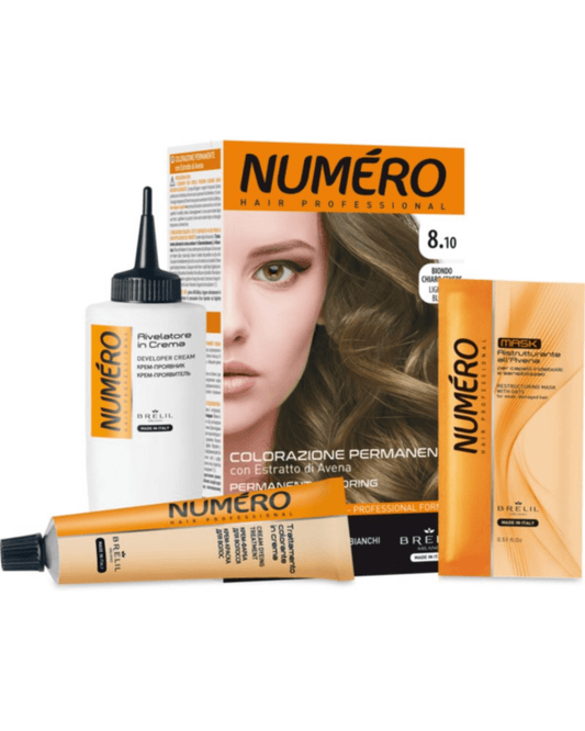 Brelil Professional – Tinta per Capelli 8.10 Light Ash Blonde 140 ml - Arte Del Makeup