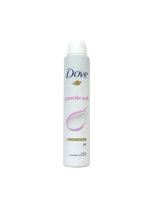 Dove Deodorante Spray Powder Soft 48h 200ml antitraspirante con fragranza talcata