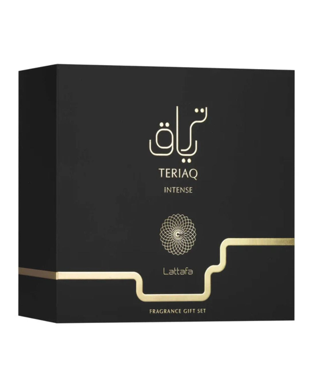 Cofanetto Lattafa Teriaq Intense Gift Set profumo arabo unisex