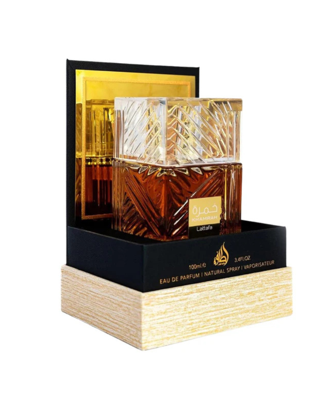 scatola Lattafa Khamrah Eau de Parfum 100ml - Arte Del Makeup
